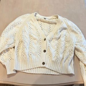 Universal Threads Cream Cardigan